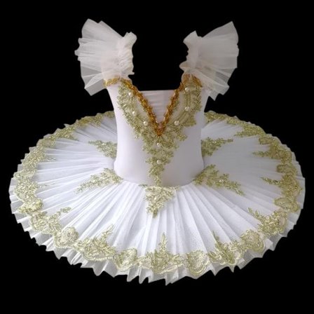 KZQ-Piger Professionelle Ballet Tutu Kjoler Ballet hvid1" hvid1 hvid1