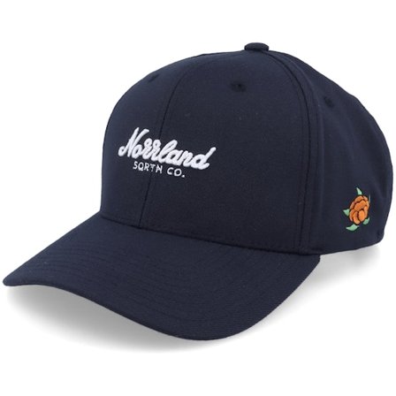 SQRTN - Blau adjustable Cap - Tgn Script 120 Cap Navy Adjustable @ Hatstore