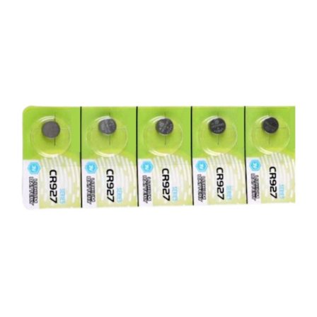 CR927 3V Litiumceller for bærbar elektronikk, høytytende batterier
