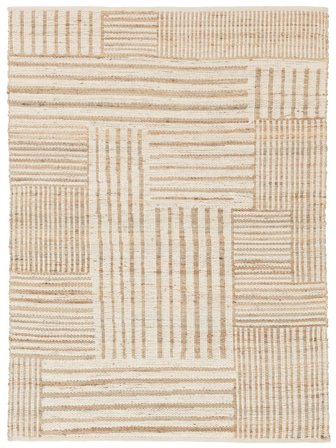 Indoor/Outdoor Rug Max - Beige/White 200X300 In Rustic Style