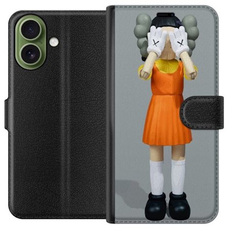 Kompatibelt Plånboksfodral till Apple Apple iPhone 17 Squid Game 2 - Grönt Ljus