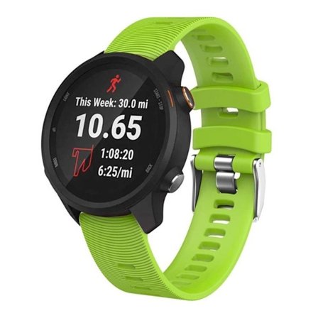 Garmin Forerunner 245 Klockarmband i silikon - Grön