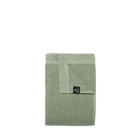 Himla Lina handduk Badrumstextilier Grön 50X70
