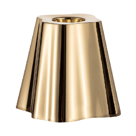 Iittala Aalto ljusstake 65mm mässing Ljus & ljusstakar Guld 65 MM