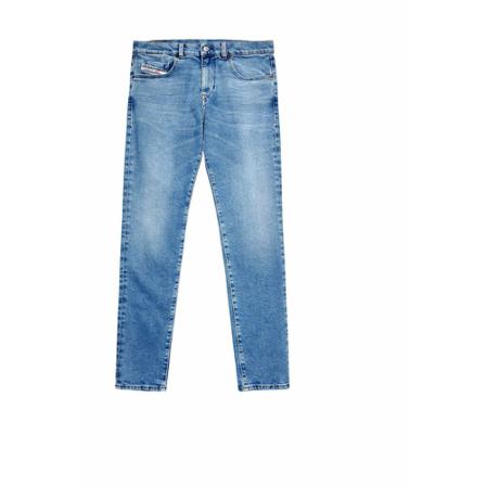 Diesel, Straight Jeans Blauw, Heren, Maat:W30 L32