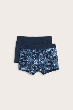 Kappahl | Boxerkalsonger 2-pack Mörkblå 146/152 | Mörkblå