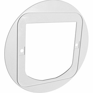 Monteringsplade til Sureflap Standard Modellen, Hvid