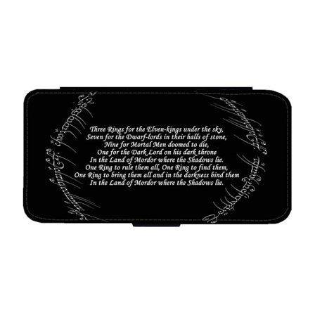 Black Speech Samsung Galaxy S23 Ultra Flip Mobilfodral