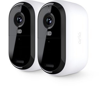 Arlo Essential 2 FHD Outdoor Camera 2-pack - 2 st övervakningskameror med inbyggd strålkastare