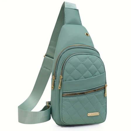 [Lett Brystveske] Lett Eonom Brystveske for Kvinner | Justerbar Stropp, Glidelås