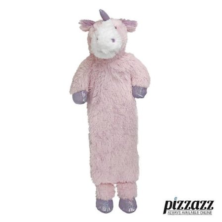 Lang varmtvandsflaske til børn med aftageligt 3D-plysdæksel