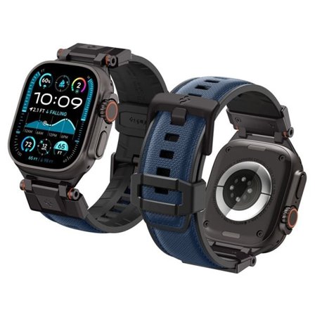 Spigen DuraPro Armor Armband för Apple Klocka 44 / 45 / 46 / 49 mm - Marinblå