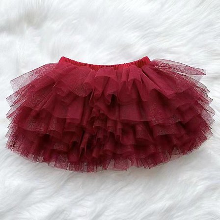Fashion baby flickor tutu fluffig kjol prinsessa balett dans tutu mesh kjol barn tårta kjol söta flickor kläder
