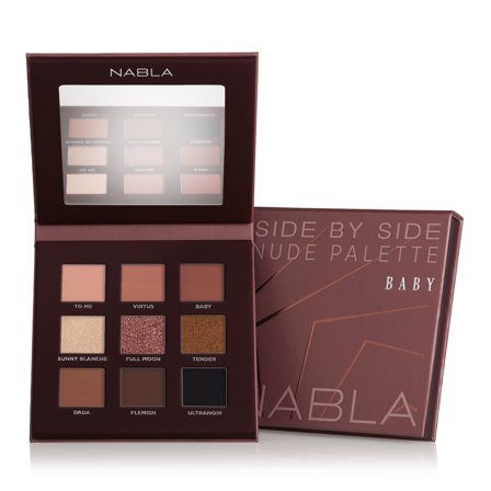 Nabla Side By Side Nude Palette Baby 7.4g - Palette occhi