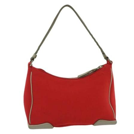 Prada Vintage, Pre-owned Rubber Handbag Rood, Dames, Maat:ONE Size