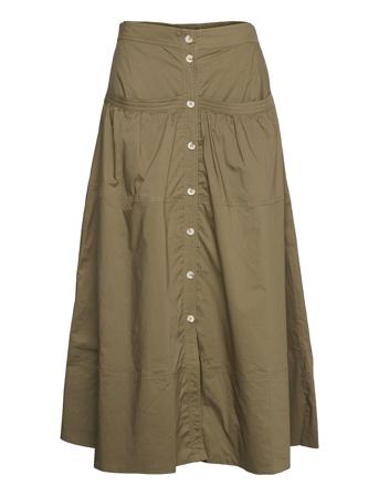Philomina Skirt Knälång Kjol Grön Lovechild 1979