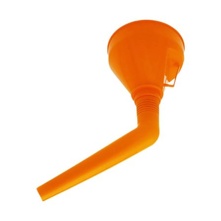 Oljetratt med bred öppning, flexibel slang och nätfilter - Bil-, gas-, olje-, bränsle- och transmissionsoljetratt med handtag för bilar, motorcyklar