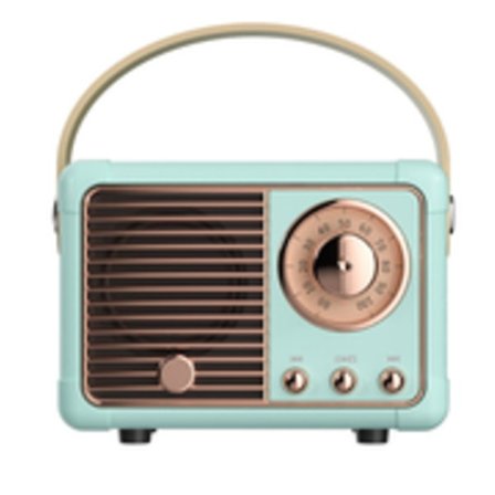 Retro Bluetooth-højttaler, Vintage FM-radio med klassisk stil, høj lydstyrke, trådløs Bluetooth 5.0-tilslutning, understøttelse af TF-kort