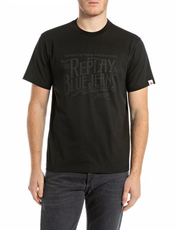 Replay T-Shirt Regular - Black - L