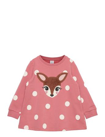 Top Aline Tunic Sweatshirt Pink Lindex