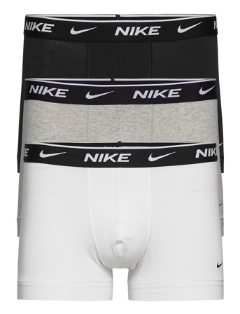 NIKE Underwear Trunk 3Pk - White - S