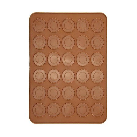 30 Håligheter Silikon Macaron Ugn Bakform Ark Matta Köksredskap