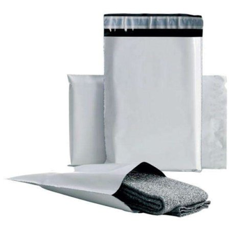 30 stk Hvit e-handelspose - Brevpose - 25 x 35 cm