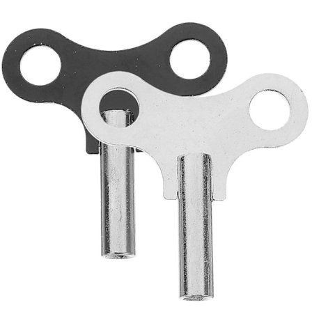 2 stk. Urværksoptrækkere Urmekanisme Udskiftning Antik Urnøgle Musikboks Optræksnøgle Ur Optræksnøgle (FMY)