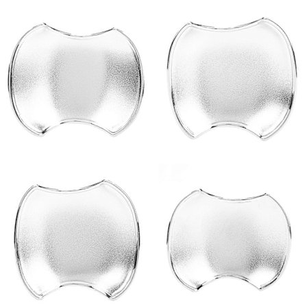 4 stk. ABS Mat Side Dørhåndtag Skål Dæk Trim Passer til Harrier Venza XU80 2020-2021