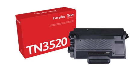 XEROX EVERYDAY BLACK TONER REPLACES BROTHER TN3520 ULTRA HIGH CAPACI SUPL