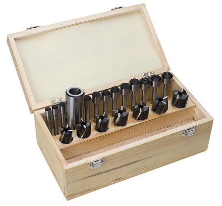 PELA 76779 Planforsenkersett 26-36 mm, Maskintilbehør & forbruk