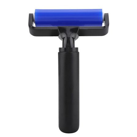 Støvfjerningsrulle Antistatisk rengjøringsverktøy Silikonrulle Skjermfilmrull for husholdning 10,2 cm / 4 tommer