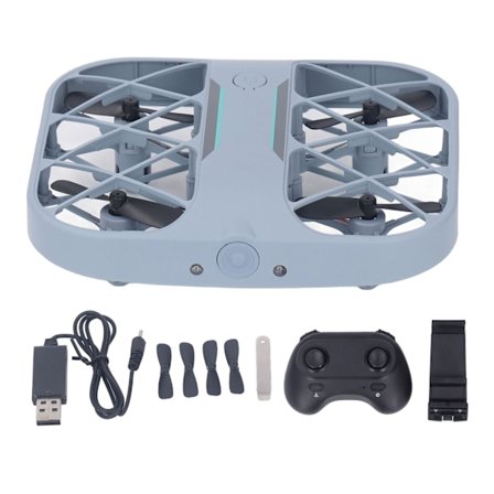 Mini Quadcopter med 4K-kamera 360 graders kule triks En-knapps kontroll Headless Mode Smart Hover WIFI 500mAh Liten RC Quadcopter