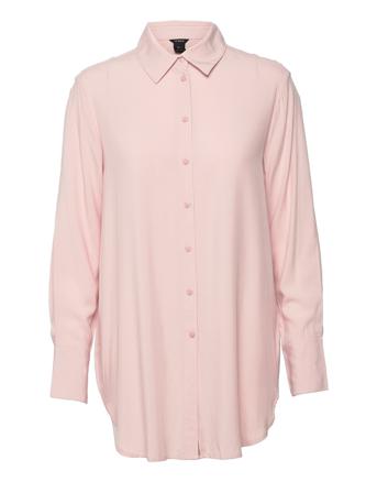 Shirt Jane Pitkähihainen Paita Vaaleanpunainen Lindex