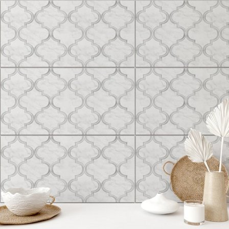 12 kpl Paksuuntuneita Tiili Tarroja Kotiremontin Koristeluun Itseliimautuvat