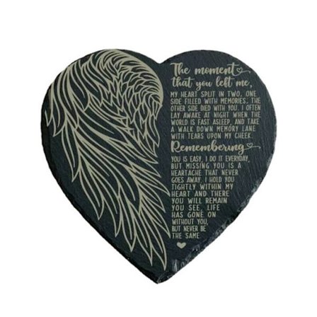 Minnestein naturlig steinornament for å minnes kjære Be