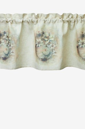 Svanefors - Kappe Helle - Grønn - Julegardiner - 50X250 - Fra Homeroom