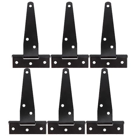 6 stk. Skaphengsler for kjøkkenskap Dekorative hengsler Kjøkkenskaphengsler Selvlåsende hengsler Porthengsler
