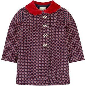 Kids - Gucci Smart jacquard knit coat 36 months - Coats and jackets - 36 months - Red - Mädchen