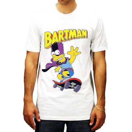 Vit T-shirt Printed Bartman Bart Batman T-shirt