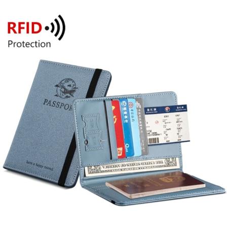 Passdeksel Passklips BLÅ blue