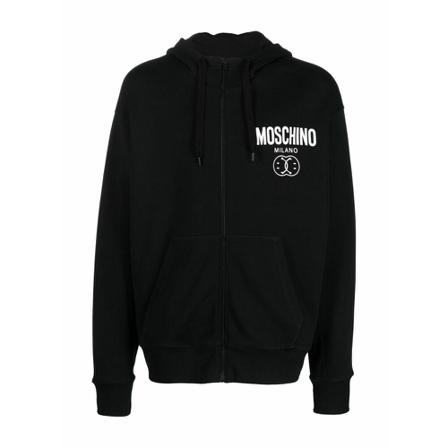 Moschino Zip-throughs Sort, Herre