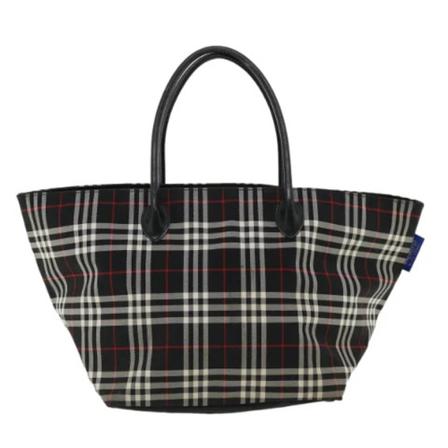 Burberry Vintage Pre-owned Tote Bags Sort, Dame Vintage Tasker, Størrelse: ONE Size
