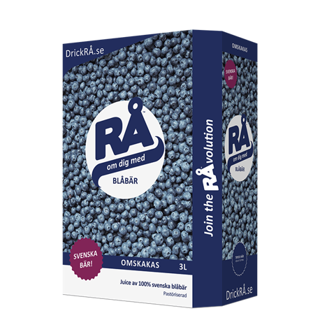 RÅ Blåbärsjuice 300 cl
