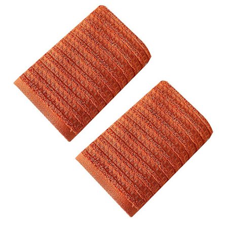 100 % bomuld, blødt og absorberende håndklæde - vaffelhåndklæder til badeværelset - sæt med 2 hurtigtørrende håndklæder [PL]