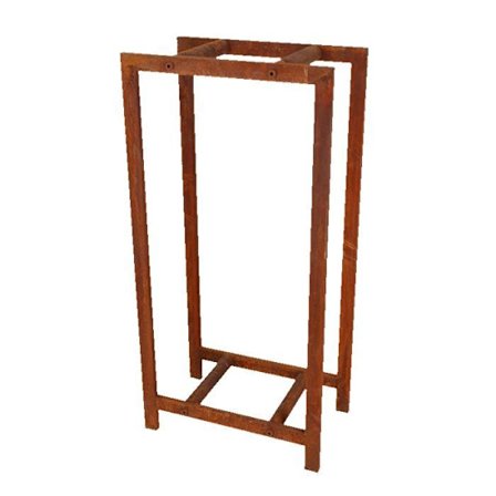 Jerntræ - Rusten - L 37,8 x P 23,2 x H 77 cm