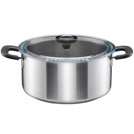 Fiskars Functional Form gryte 5 liter, rustfritt stål