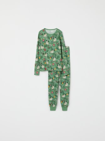 Polarn O. Pyret - Christmas pyjamas for adult - S - Childrenswear - green