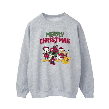 Disney Herr Mickey Mouse God Jul Karaktärer Sweatshirt