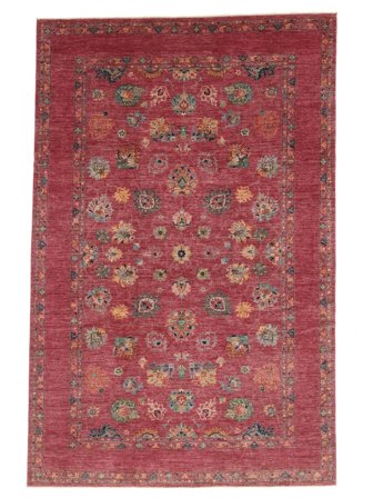 240X370 Tappeto Ziegler Ariana Orientale Rosso Scuro/Marrone (Lana, Afghanistan) Carpetvista
